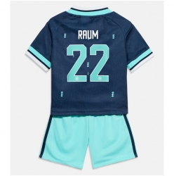 Deutschland David Raum #22 Auswärtstrikot Kinder WM 2026 Kurzarm (+ kurze hosen)