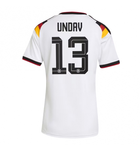 Deutschland Deniz Undav #13 Heimtrikot Frauen WM 2026 Kurzarm Deutschland Deniz Undav #13 Heimtrikot Frauen WM 2026 Kurzarm