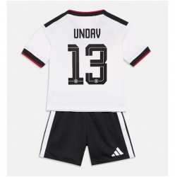 Deutschland Deniz Undav #13 Heimtrikot Kinder WM 2026 Kurzarm (+ kurze hosen)