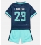 Deutschland Felix Nmecha #23 Auswärtstrikot Kinder WM 2026 Kurzarm (+ kurze hosen)