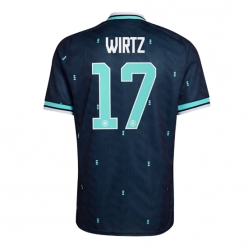 Deutschland Florian Wirtz #17 Auswärtstrikot WM 2026 Kurzarm
