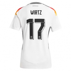 Deutschland Florian Wirtz #17 Heimtrikot Frauen EM 2024 Kurzarm