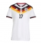Deutschland Florian Wirtz #17 Heimtrikot Frauen WM 2026 Kurzarm Deutschland Florian Wirtz #17 Heimtrikot Frauen WM 2026 Kurzarm