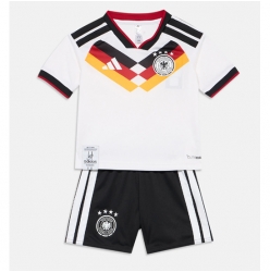 Deutschland Heimtrikot Kinder WM 2026 Kurzarm (+ kurze hosen)
