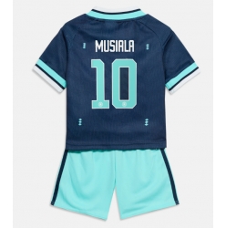 Deutschland Jamal Musiala #10 Auswärtstrikot Kinder WM 2026 Kurzarm (+ kurze hosen)