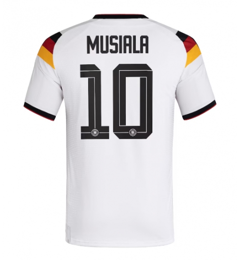 Deutschland Jamal Musiala #10 Heimtrikot WM 2026 Kurzarm Deutschland Jamal Musiala #10 Heimtrikot WM 2026 Kurzarm