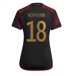 Deutschland Jonas Hofmann #18 Auswärtstrikot Frauen WM 2022 Kurzarm