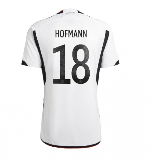Deutschland Jonas Hofmann #18 Heimtrikot WM 2022 Kurzarm