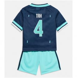 Deutschland Jonathan Tah #4 Auswärtstrikot Kinder WM 2026 Kurzarm (+ kurze hosen)