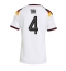 Deutschland Jonathan Tah #4 Heimtrikot Frauen WM 2026 Kurzarm