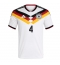 Deutschland Jonathan Tah #4 Heimtrikot WM 2026 Kurzarm