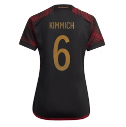 Deutschland Joshua Kimmich #6 Auswärtstrikot Frauen WM 2022 Kurzarm