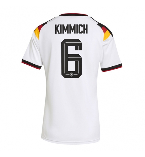 Deutschland Joshua Kimmich #6 Heimtrikot Frauen WM 2026 Kurzarm Deutschland Joshua Kimmich #6 Heimtrikot Frauen WM 2026 Kurzarm