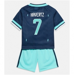 Deutschland Kai Havertz #7 Auswärtstrikot Kinder WM 2026 Kurzarm (+ kurze hosen)