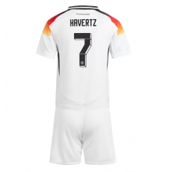 Deutschland Kai Havertz #7 Heimtrikot Kinder EM 2024 Kurzarm (+ kurze hosen)