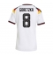 Deutschland Leon Goretzka #8 Heimtrikot Frauen WM 2026 Kurzarm Deutschland Leon Goretzka #8 Heimtrikot Frauen WM 2026 Kurzarm