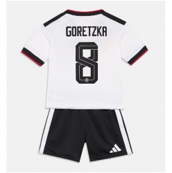 Deutschland Leon Goretzka #8 Heimtrikot Kinder WM 2026 Kurzarm (+ kurze hosen)