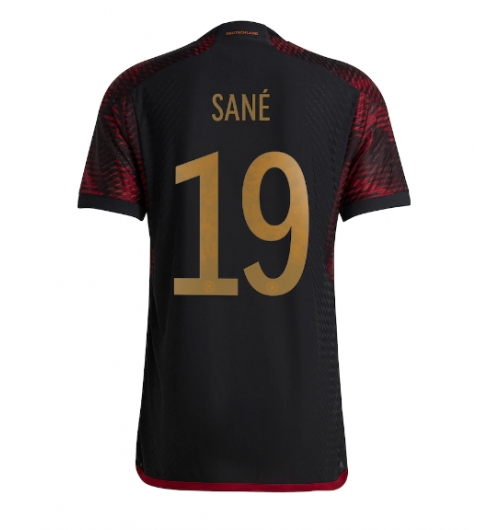 Deutschland Leroy Sane #19 Auswärtstrikot WM 2022 Kurzarm
