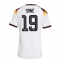 Deutschland Leroy Sane #19 Heimtrikot Frauen WM 2026 Kurzarm Deutschland Leroy Sane #19 Heimtrikot Frauen WM 2026 Kurzarm