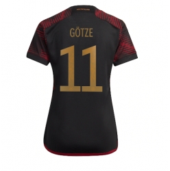 Deutschland Mario Gotze #11 Auswärtstrikot Frauen WM 2022 Kurzarm