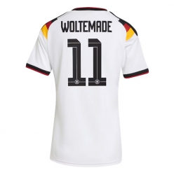 Deutschland Nick Woltemade #11 Heimtrikot Frauen WM 2026 Kurzarm