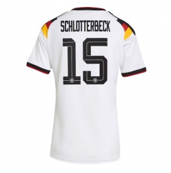 Deutschland Nico Schlotterbeck #15 Heimtrikot Frauen WM 2026 Kurzarm