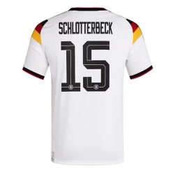 Deutschland Nico Schlotterbeck #15 Heimtrikot WM 2026 Kurzarm