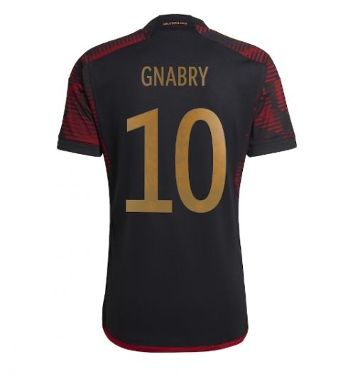 Deutschland Serge Gnabry #10 Auswärtstrikot WM 2022 Kurzarm
