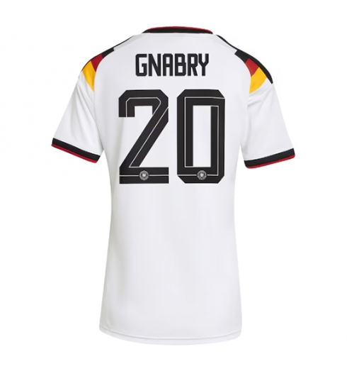 Deutschland Serge Gnabry #20 Heimtrikot Frauen WM 2026 Kurzarm Deutschland Serge Gnabry #20 Heimtrikot Frauen WM 2026 Kurzarm
