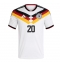 Deutschland Serge Gnabry #20 Heimtrikot WM 2026 Kurzarm Deutschland Serge Gnabry #20 Heimtrikot WM 2026 Kurzarm