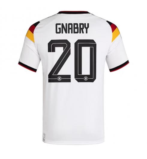 Deutschland Serge Gnabry #20 Heimtrikot WM 2026 Kurzarm Deutschland Serge Gnabry #20 Heimtrikot WM 2026 Kurzarm