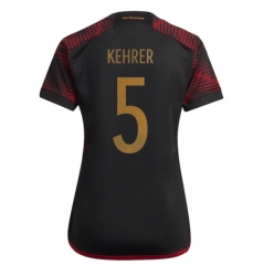Deutschland Thilo Kehrer #5 Auswärtstrikot Frauen WM 2022 Kurzarm