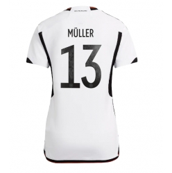 Deutschland Thomas Muller #13 Heimtrikot Frauen WM 2022 Kurzarm