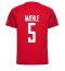 Dänemark Joakim Maehle #5 Heimtrikot WM 2022 Kurzarm