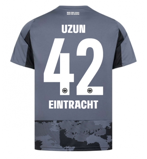 Eintracht Frankfurt Can Uzun #42 3rd trikot 2025-26 Kurzarm Eintracht Frankfurt Can Uzun #42 3rd trikot 2025-26 Kurzarm