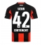 Eintracht Frankfurt Can Uzun #42 Heimtrikot 2025-26 Kurzarm Eintracht Frankfurt Can Uzun #42 Heimtrikot 2025-26 Kurzarm