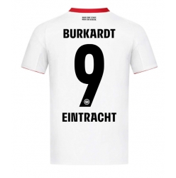 Eintracht Frankfurt Jonathan Burkardt #9 Auswärtstrikot 2025-26 Kurzarm Eintracht Frankfurt Jonathan Burkardt #9 Auswärtstrikot 2025-26 Kurzarm