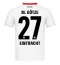 Eintracht Frankfurt Mario Gotze #27 Auswärtstrikot 2025-26 Kurzarm Eintracht Frankfurt Mario Gotze #27 Auswärtstrikot 2025-26 Kurzarm