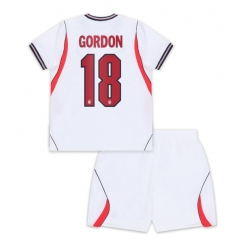 England Anthony Gordon #18 Heimtrikot Kinder WM 2026 Kurzarm (+ kurze hosen)
