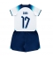 England Bukayo Saka #17 Heimtrikot Kinder WM 2022 Kurzarm (+ kurze hosen)