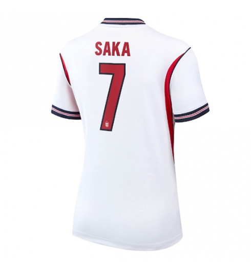England Bukayo Saka #7 Heimtrikot Frauen WM 2026 Kurzarm England Bukayo Saka #7 Heimtrikot Frauen WM 2026 Kurzarm