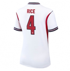 England Declan Rice #4 Heimtrikot Frauen WM 2026 Kurzarm
