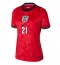 England Eberechi Eze #21 Auswärtstrikot Frauen WM 2026 Kurzarm England Eberechi Eze #21 Auswärtstrikot Frauen WM 2026 Kurzarm