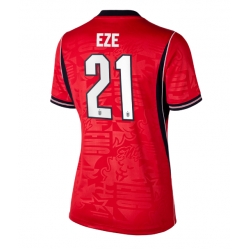 England Eberechi Eze #21 Auswärtstrikot Frauen WM 2026 Kurzarm