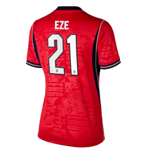England Eberechi Eze #21 Auswärtstrikot Frauen WM 2026 Kurzarm England Eberechi Eze #21 Auswärtstrikot Frauen WM 2026 Kurzarm