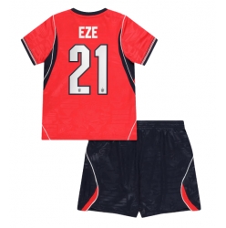 England Eberechi Eze #21 Auswärtstrikot Kinder WM 2026 Kurzarm (+ kurze hosen)