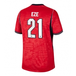 England Eberechi Eze #21 Auswärtstrikot WM 2026 Kurzarm