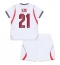 England Eberechi Eze #21 Heimtrikot Kinder WM 2026 Kurzarm (+ kurze hosen)