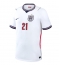 England Eberechi Eze #21 Heimtrikot WM 2026 Kurzarm England Eberechi Eze #21 Heimtrikot WM 2026 Kurzarm