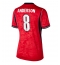 England Elliot Anderson #8 Auswärtstrikot Frauen WM 2026 Kurzarm England Elliot Anderson #8 Auswärtstrikot Frauen WM 2026 Kurzarm
